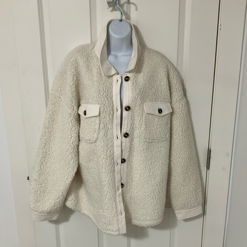 Buffalo David Bitton Women's XL , Royce Long Sleeve Shacket / jacket